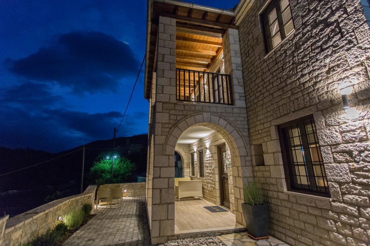 Abi Luxury Villas Monodendri Buitenkant foto